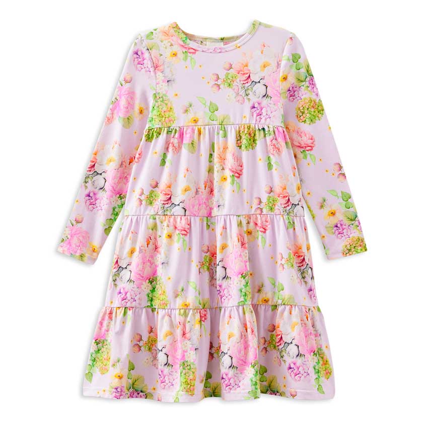 Milky Lily Belle Tiered Dress